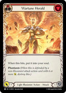 Image for Wartune Herald (Red) (SAT015) (Silver Age: Usurp the Shadow Throne) (SAT) - Flesh and Blood TCG