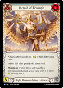 Image for Herald of Triumph (Blue) (SAT027) (Silver Age: Usurp the Shadow Throne) (SAT) - Flesh and Blood TCG