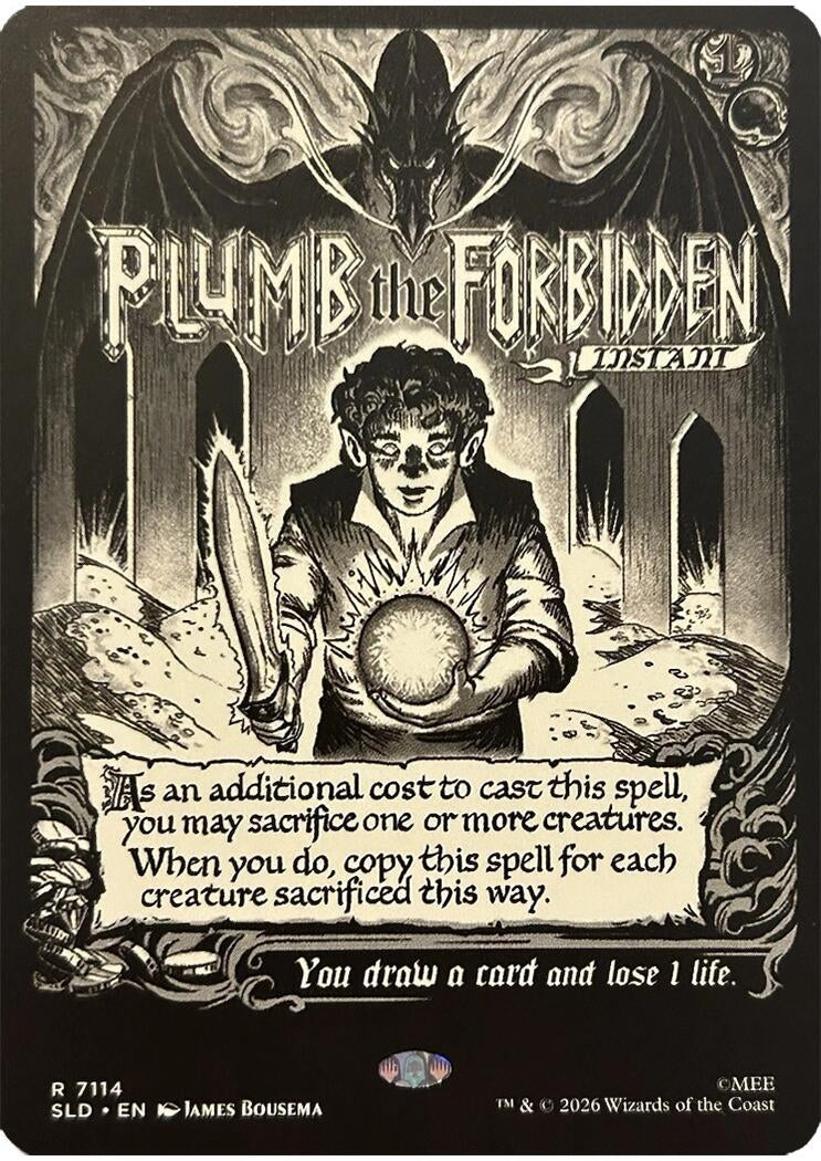 Image for Plumb the Forbidden (7114) (Secret Lair Drop Series) (SLD) - Magic: The Gathering