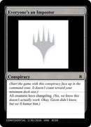 Image for Everyone's an Imposter (Un-Known Event Playtest Cards) (UNK) - Magic: The Gathering