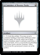 Image for A Container of Booster Packs (Un-Known Event Playtest Cards) (UNK) - Magic: The Gathering
