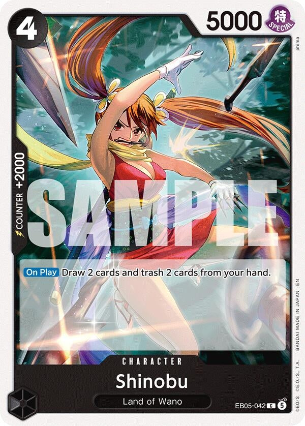 Image for Shinobu (EB05-042) (Extra Booster: One Piece Heroines Edition Vol. 2) (EB05) - One Piece Card Game