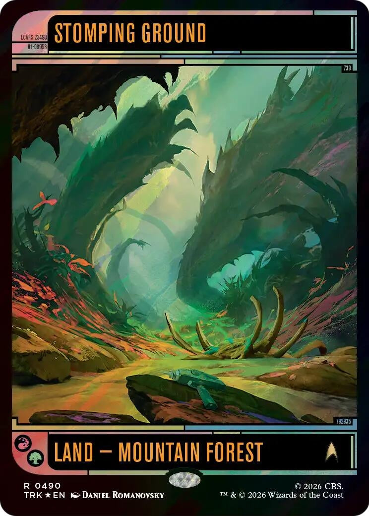 Image for Stomping Ground (Surge Foil) (490) (Star Trek) (TRK) - Magic: The Gathering