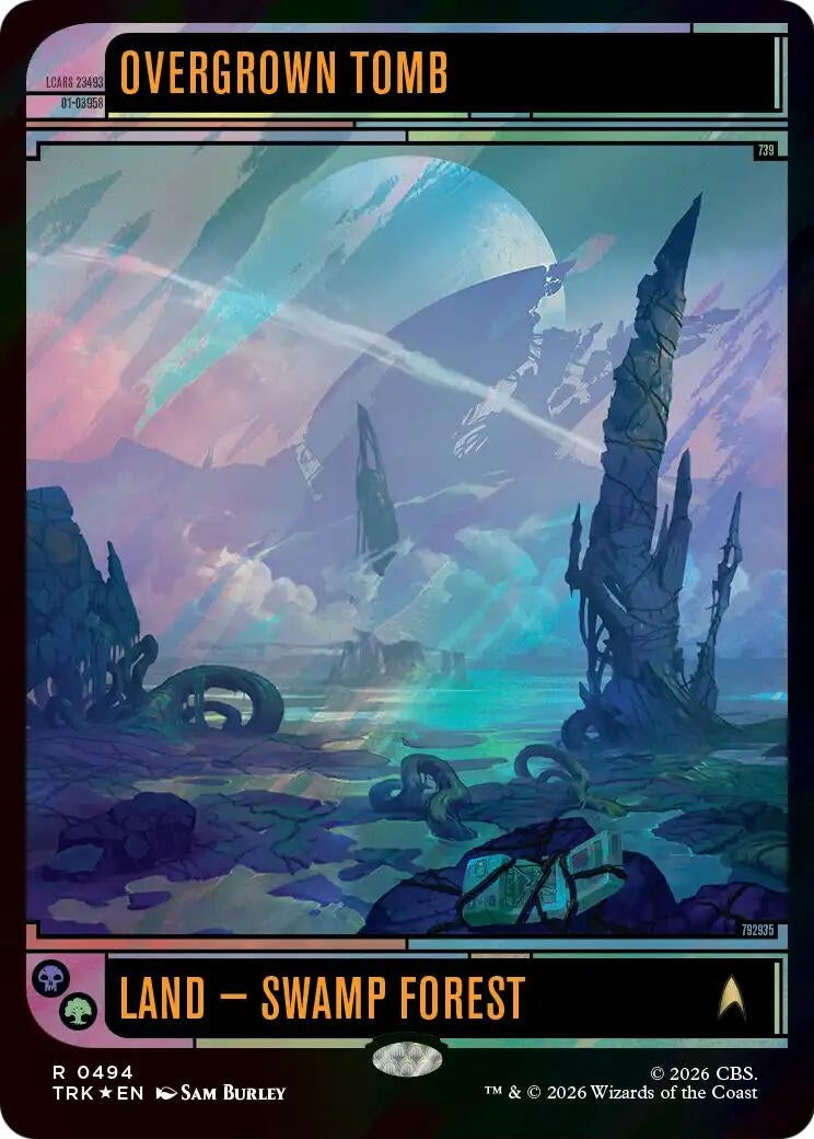 Image for Overgrown Tomb (Surge Foil) (494) (Star Trek) (TRK) - Magic: The Gathering