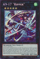 Image for K9-17 "Ripper" (Secret Rare) (26LP-EN010) (Limited Pack World Championship 2026) (26LP) - YuGiOh