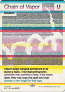 Image for Chain of Vapor (0256) (256) (Secret Lair x MSCHF: The Zeta Set) (SLZ) - Magic: The Gathering
