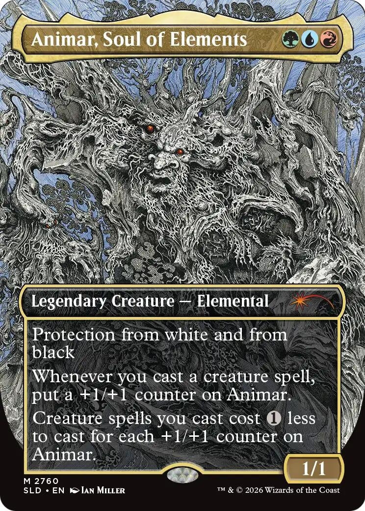 Image for Animar, Soul of Elements (2760) (2760) (Secret Lair Drop Series) (SLD) - Magic: The Gathering