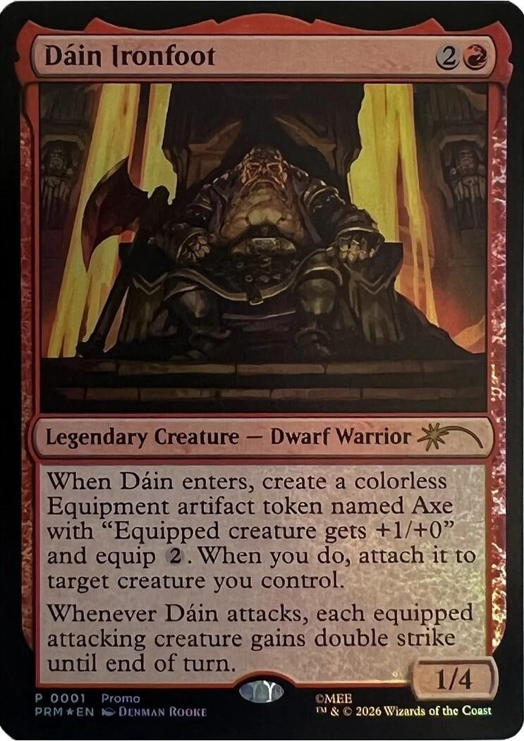 Image for Dain Ironfoot (1) (Media Promos) (MEDIA) - Magic: The Gathering