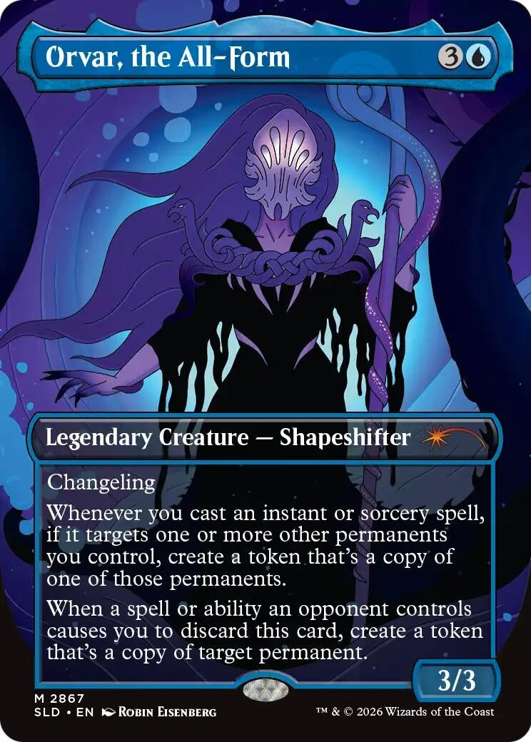 Orvar, the All-Form (2867) (2867) (Secret Lair Drop Series)