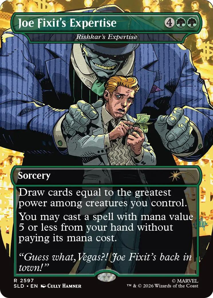 Joe Fixit's Expertise - Rishkar's Expertise (2597) (Secret Lair Drop Series)