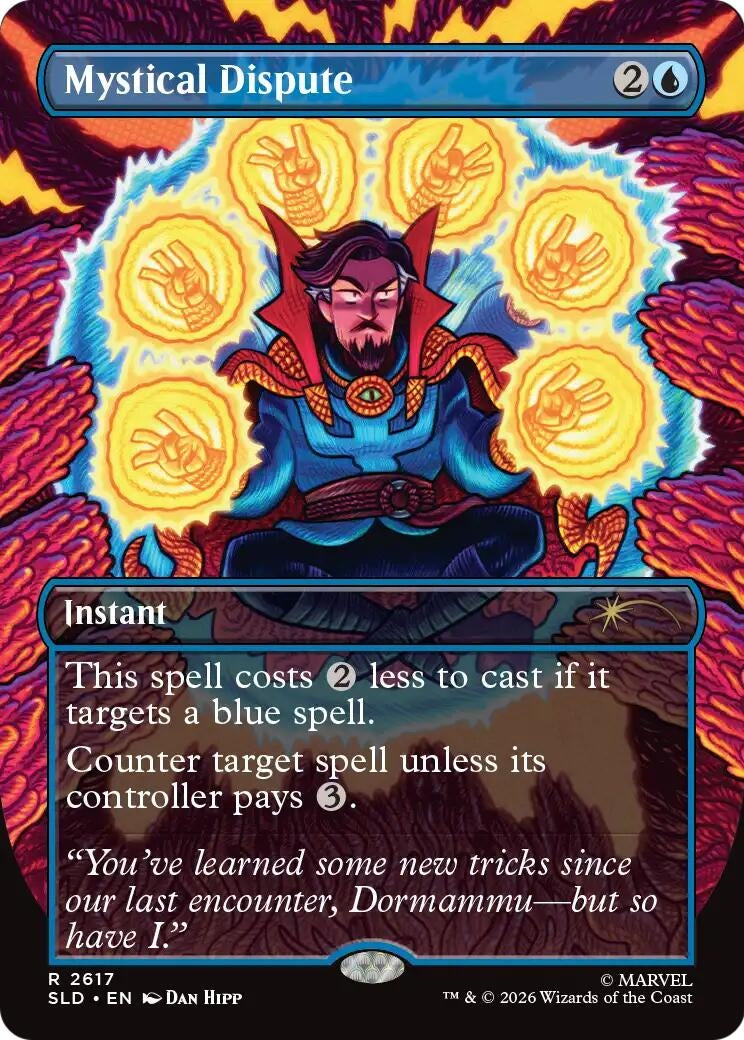 Image for Mystical Dispute (2617) (Secret Lair Drop Series) (SLD) - Magic: The Gathering