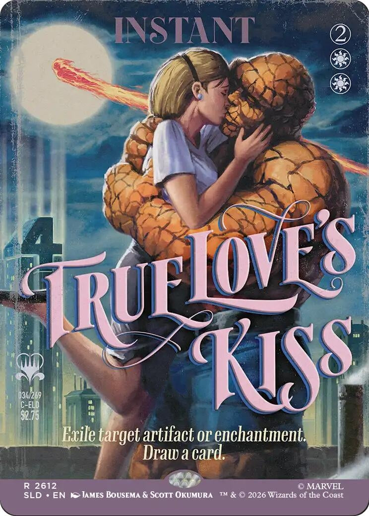 True Love's Kiss (2612) (Secret Lair Drop Series)