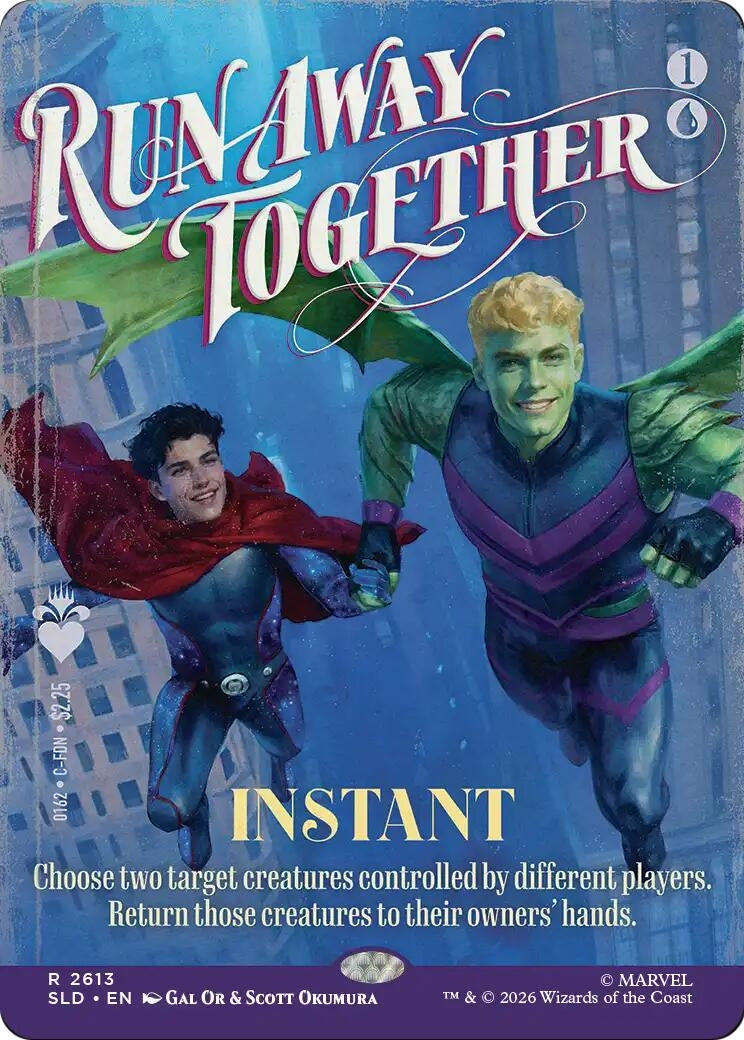Run Away Together (2613) (Secret Lair Drop Series)
