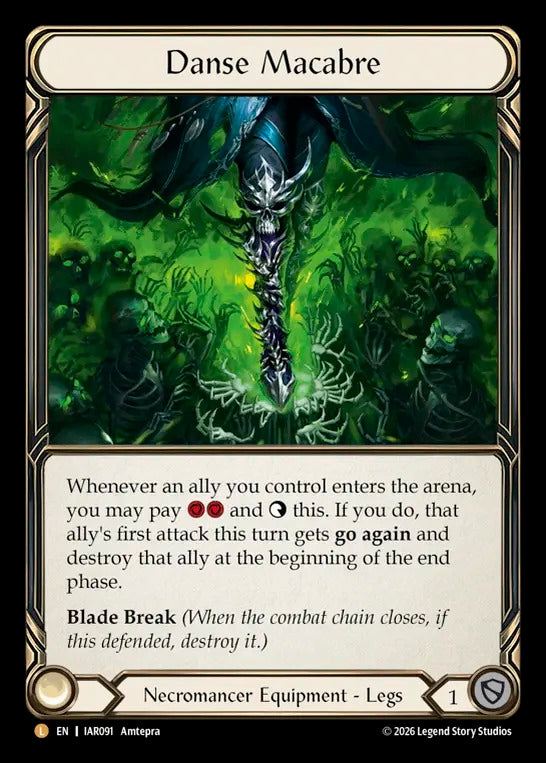 Image for Danse Macabre (IAR091) (Usurp the Shadow Throne) (IAR) - Flesh and Blood TCG