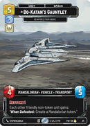Image for Bo-Katan's Gauntlet - Reinforce from Above (211) (Sector and Regional Promos: Season 2) (P26) - Star Wars: Unlimited