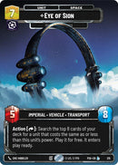 Image for Eye of Sion - Delivered from Exile (215) (Sector and Regional Promos: Season 2) (P26) - Star Wars: Unlimited