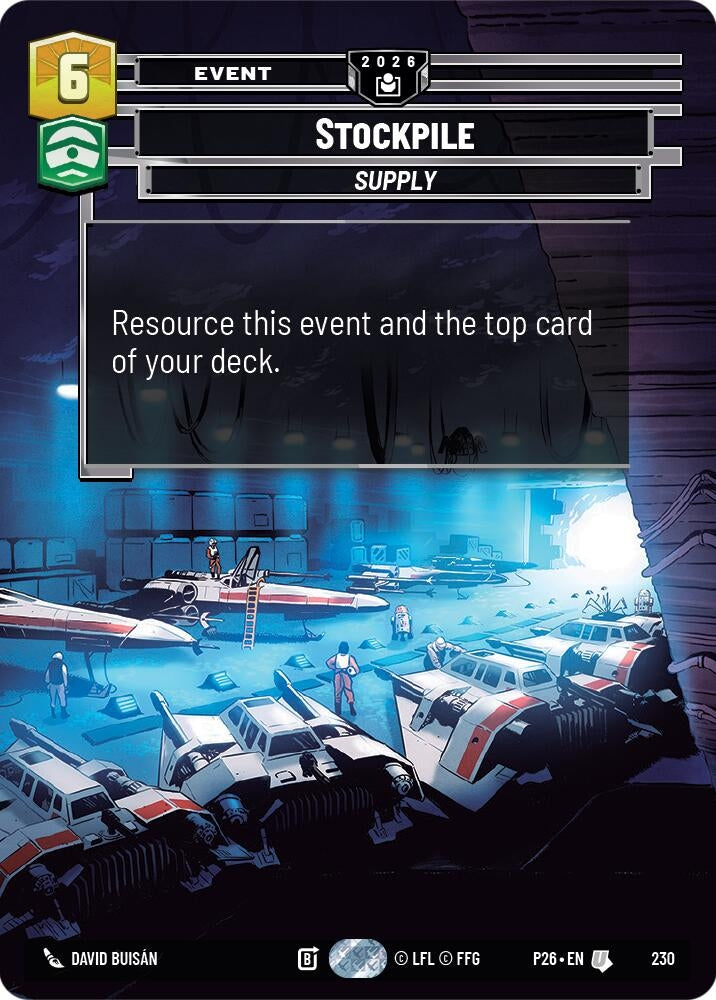 Image for Stockpile (230) (Sector and Regional Promos: Season 2) (P26) - Star Wars: Unlimited