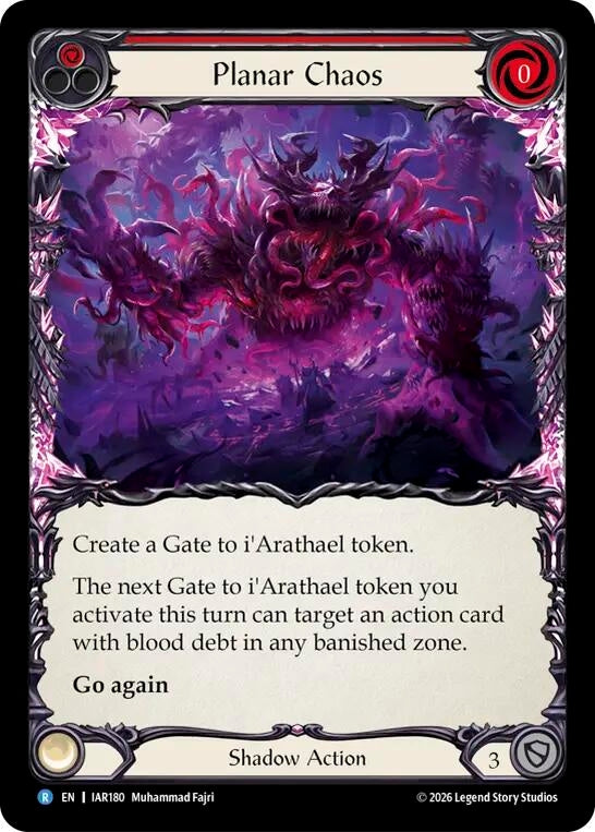 Image for Planar Chaos (IAR180) (Usurp the Shadow Throne) (IAR) - Flesh and Blood TCG