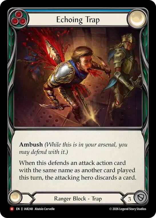 Image for Echoing Trap (IAR248) (Usurp the Shadow Throne) (IAR) - Flesh and Blood TCG