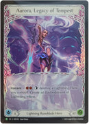 Image for Aurora, Legacy of Tempest - HER162 (HER162) (Flesh and Blood: Promo Cards) (PR) - Flesh and Blood TCG