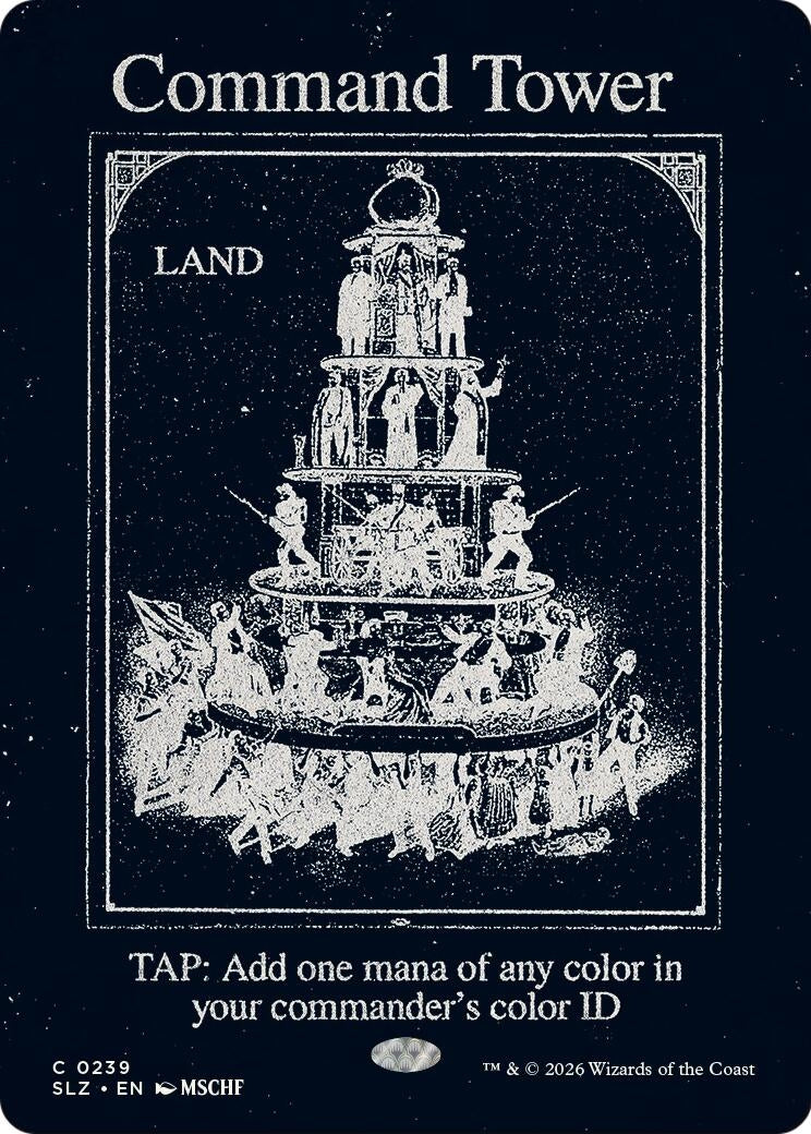 Image for Command Tower (0239) (239) (Secret Lair x MSCHF: The Zeta Set) (SLZ) - Magic: The Gathering