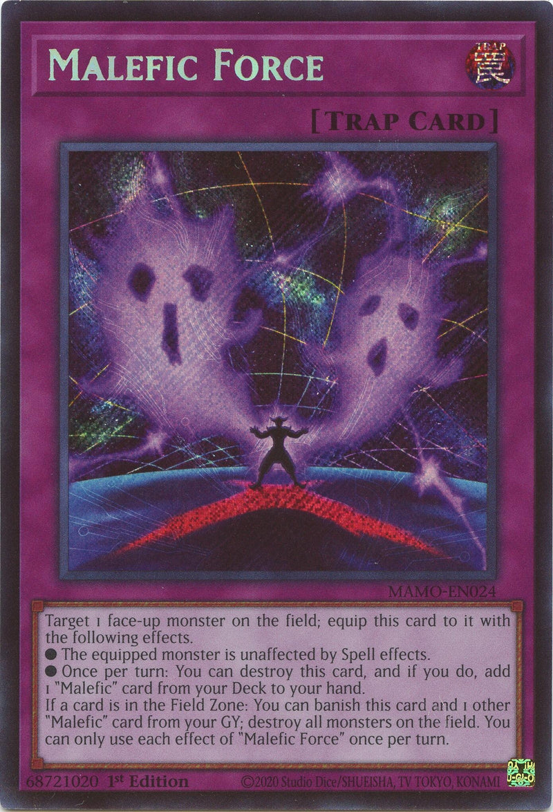 Image for Malefic Force (Secret Rare) (MAMO-EN024) (Magnificent Monsters) (MAMO) - YuGiOh