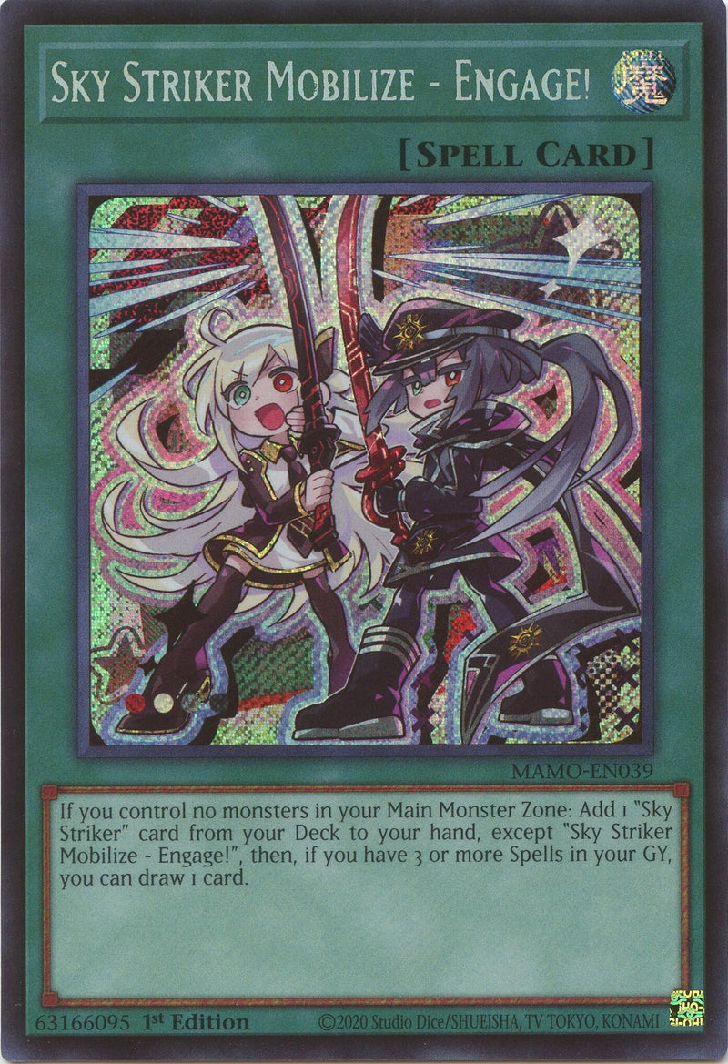 Image for Sky Striker Mobilize - Engage! (Secret Rare) (MAMO-EN039) (Magnificent Monsters) (MAMO) - YuGiOh