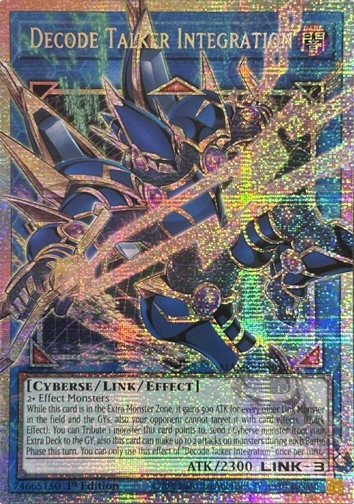 Image for Decode Talker Integration (Starlight Rare) (Extended Art) (MAMO-EN016) (Magnificent Monsters) (MAMO) - YuGiOh