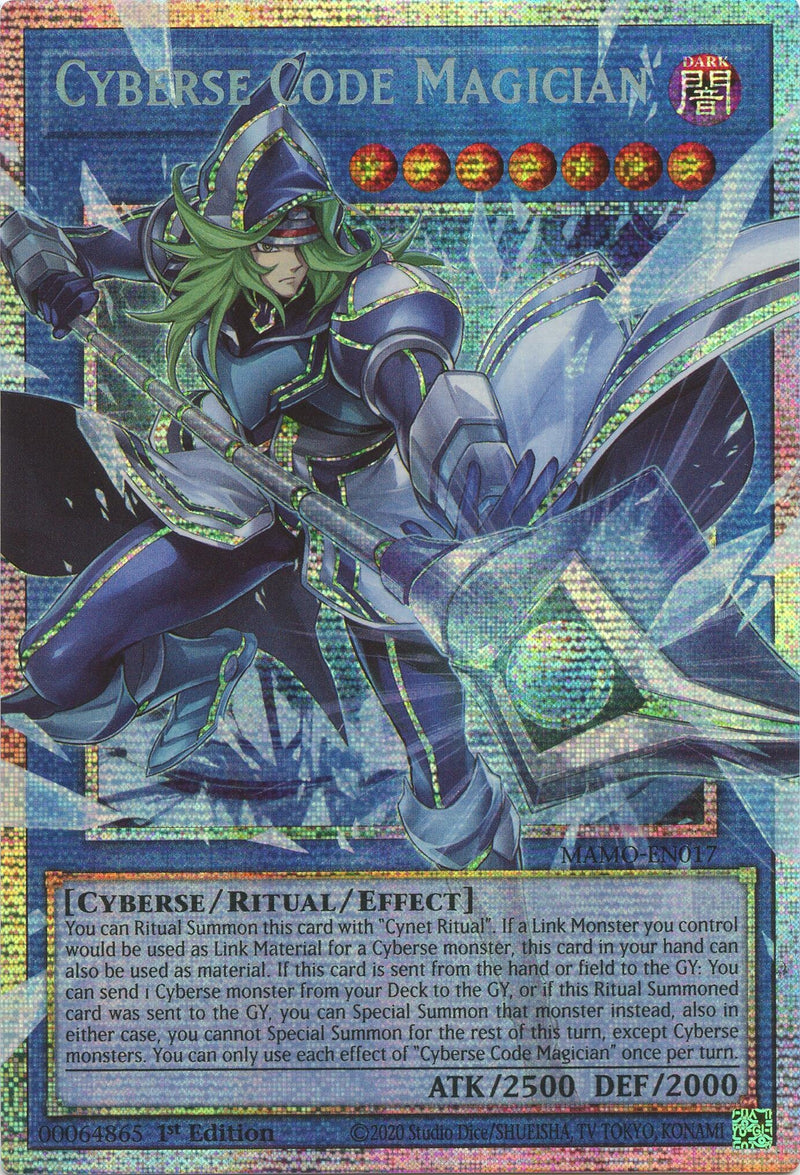 Image for Cyberse Code Magician (Starlight Rare) (Extended Art) (MAMO-EN017) (Magnificent Monsters) (MAMO) - YuGiOh