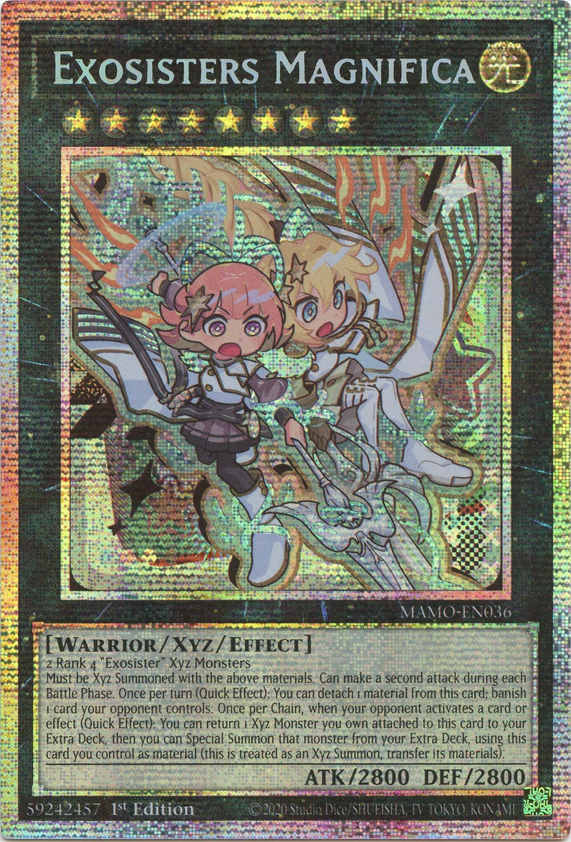 Image for Exosisters Magnifica (Starlight Rare) (MAMO-EN036) (Magnificent Monsters) (MAMO) - YuGiOh