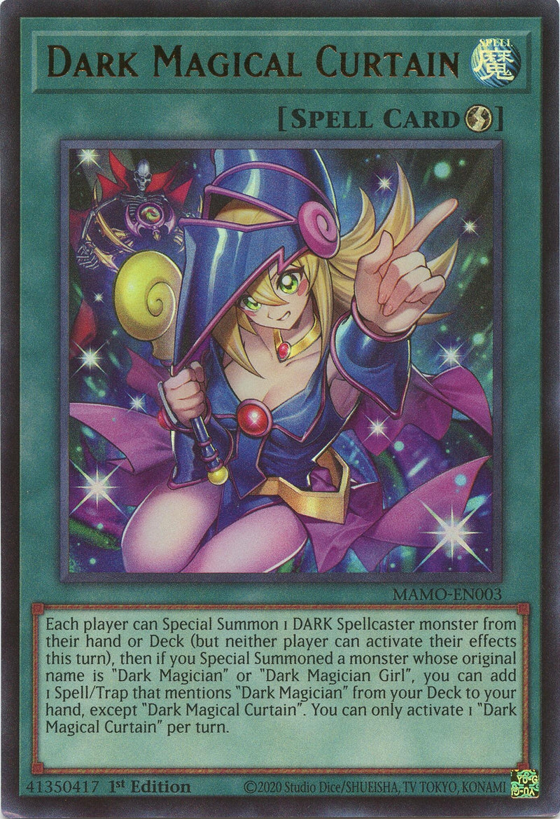 Image for Dark Magical Curtain (MAMO-EN003) (Magnificent Monsters) (MAMO) - YuGiOh
