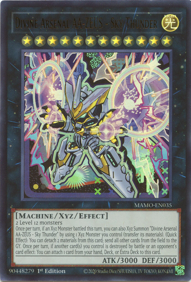 Image for Divine Arsenal AA-ZEUS - Sky Thunder (MAMO-EN035) (Magnificent Monsters) (MAMO) - YuGiOh