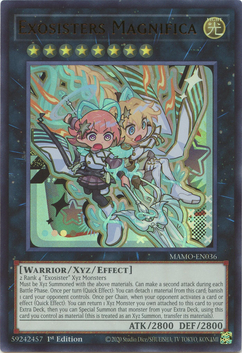 Image for Exosisters Magnifica (MAMO-EN036) (Magnificent Monsters) (MAMO) - YuGiOh