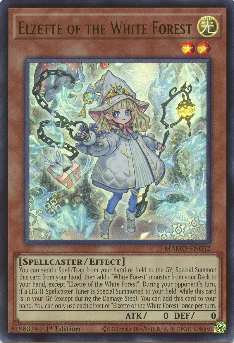 Image for Elzette of the White Forest (MAMO-EN052) (Magnificent Monsters) (MAMO) - YuGiOh