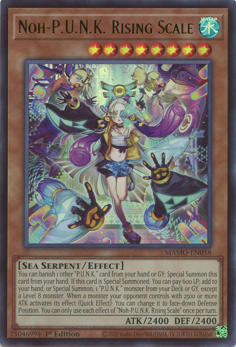 Image for Noh-P.U.N.K. Rising Scale (MAMO-EN058) (Magnificent Monsters) (MAMO) - YuGiOh