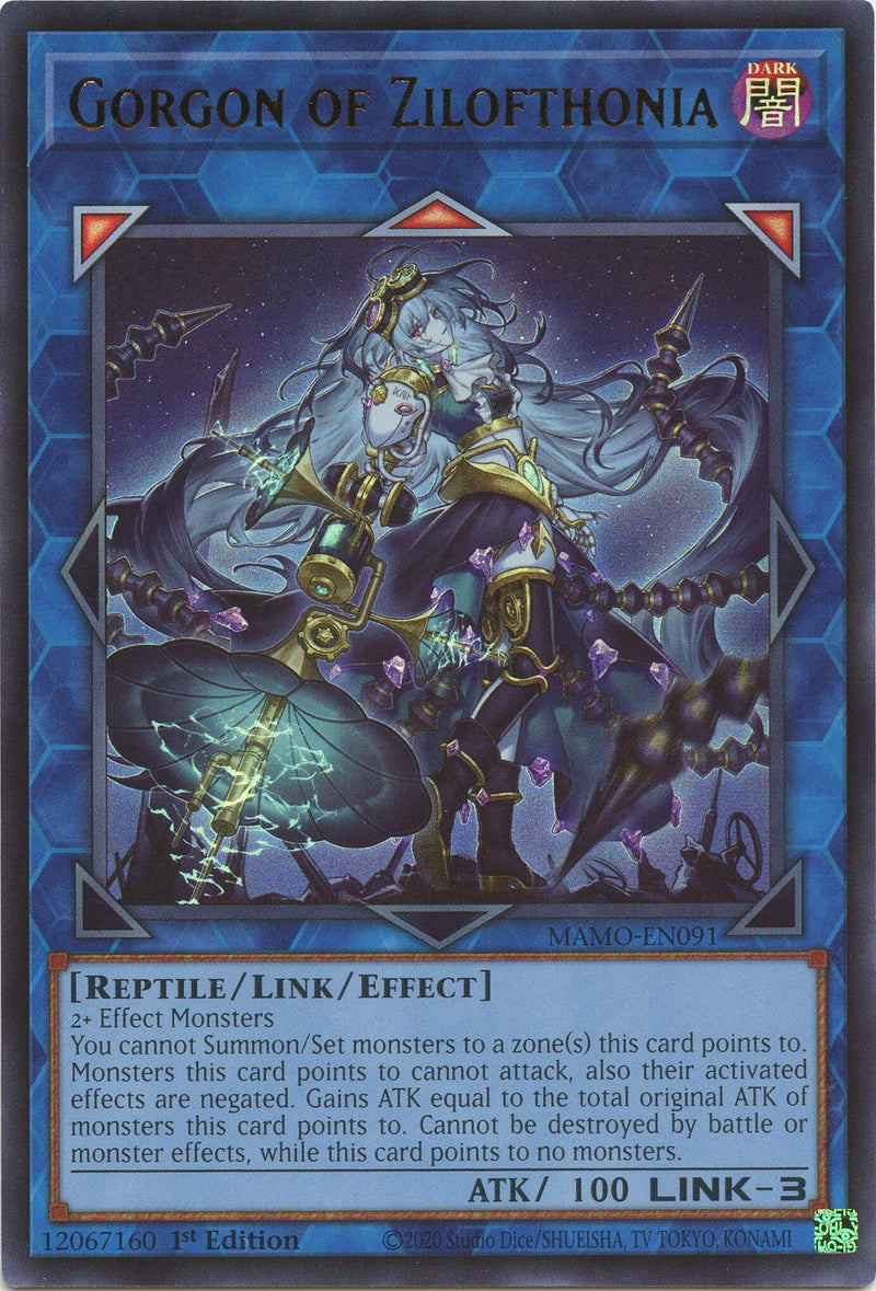 Image for Gorgon of Zilofthonia (MAMO-EN091) (Magnificent Monsters) (MAMO) - YuGiOh