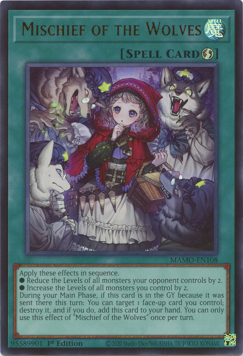 Image for Mischief of the Wolves (MAMO-EN108) (Magnificent Monsters) (MAMO) - YuGiOh