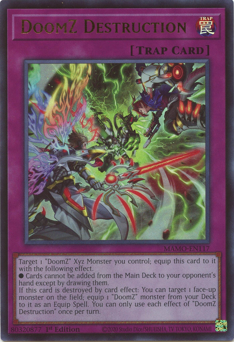 Image for DoomZ Destruction (MAMO-EN117) (Magnificent Monsters) (MAMO) - YuGiOh