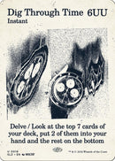 Image for Dig Through Time (0016) (16) (Secret Lair x MSCHF: The Zeta Set) (SLZ) - Magic: The Gathering