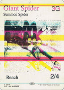 Image for Giant Spider (0317) (317) (Secret Lair x MSCHF: The Zeta Set) (SLZ) - Magic: The Gathering