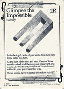 Image for Glimpse the Impossible (0058) (58) (Secret Lair x MSCHF: The Zeta Set) (SLZ) - Magic: The Gathering