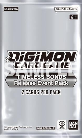 Image for Timeless Bonds Release Event Pack - Digimon Card Game