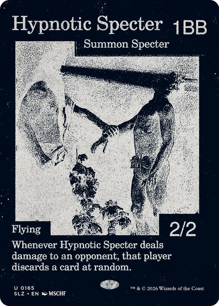 Image for Hypnotic Specter (0165) (165) (Secret Lair x MSCHF: The Zeta Set) (SLZ) - Magic: The Gathering