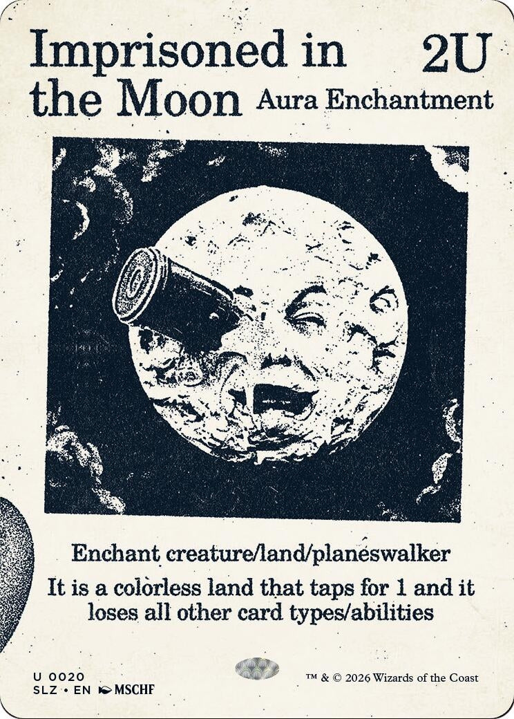 Image for Imprisoned in the Moon (0020) (20) (Secret Lair x MSCHF: The Zeta Set) (SLZ) - Magic: The Gathering