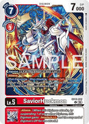 Image for SaviorHuckmon (EX13-012 U) (Chivalrous XIII) (EX-13) - Digimon Card Game