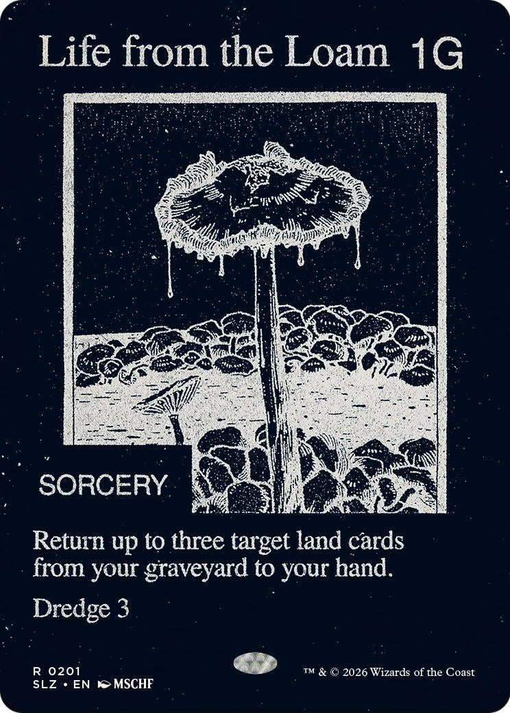 Image for Life from the Loam (0201) (201) (Secret Lair x MSCHF: The Zeta Set) (SLZ) - Magic: The Gathering