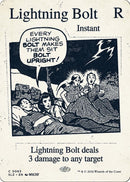 Image for Lightning Bolt (0063) (63) (Secret Lair x MSCHF: The Zeta Set) (SLZ) - Magic: The Gathering