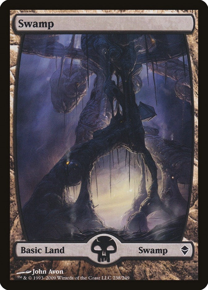 Swamp 238 Full Art (238) [ZEN]