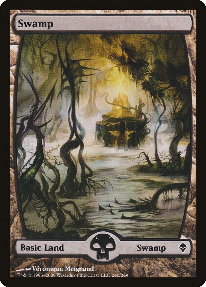 Swamp 240 Full Art (240) [ZEN]