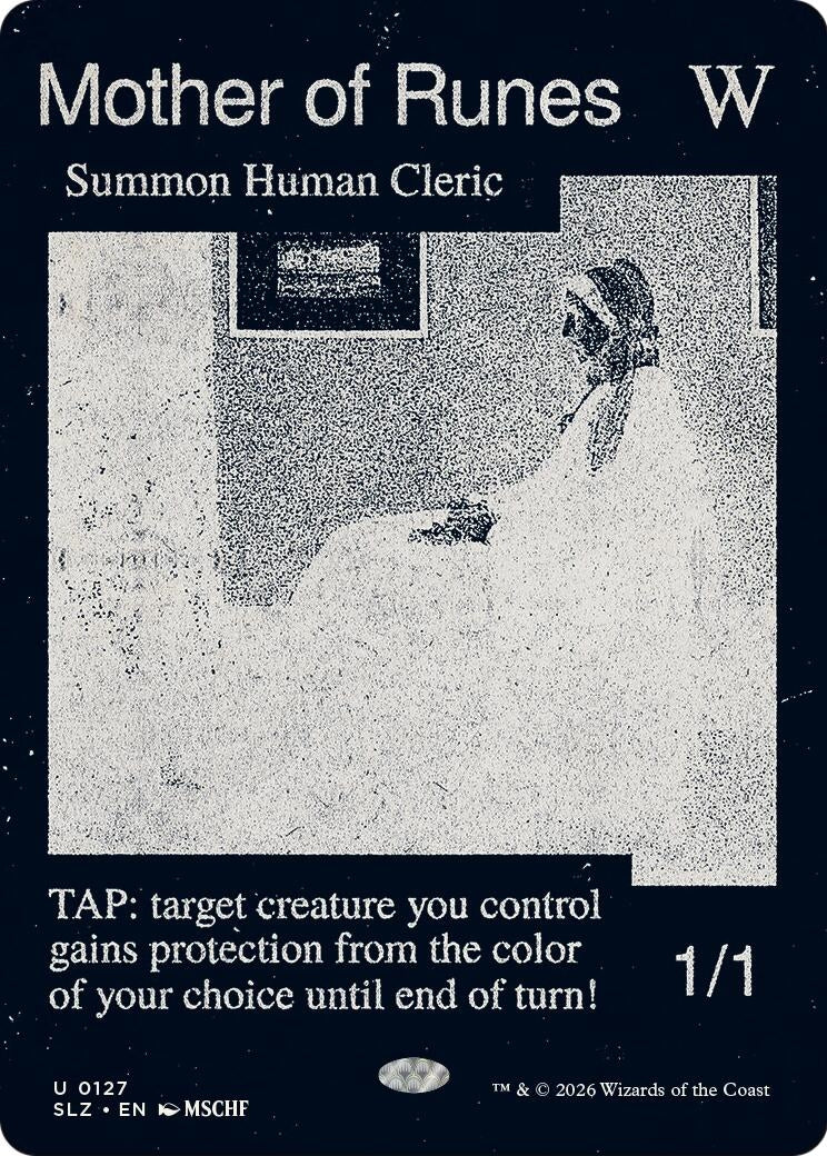 Image for Mother of Runes (0127) (127) (Secret Lair x MSCHF: The Zeta Set) (SLZ) - Magic: The Gathering